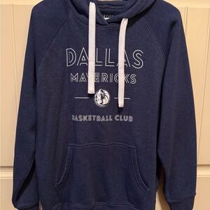 DALLAS MAVERICKS SPORTIQE HORSEHEAD OLSEN NAVY HOODIE